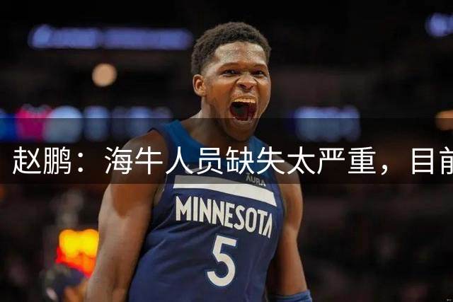 赵鹏：海牛人员缺失太严重，目前这套阵容踢中甲都有点困难